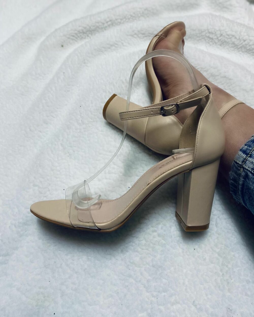 TACON BASIC 8CM Y MEDIO DE TACON NUDE