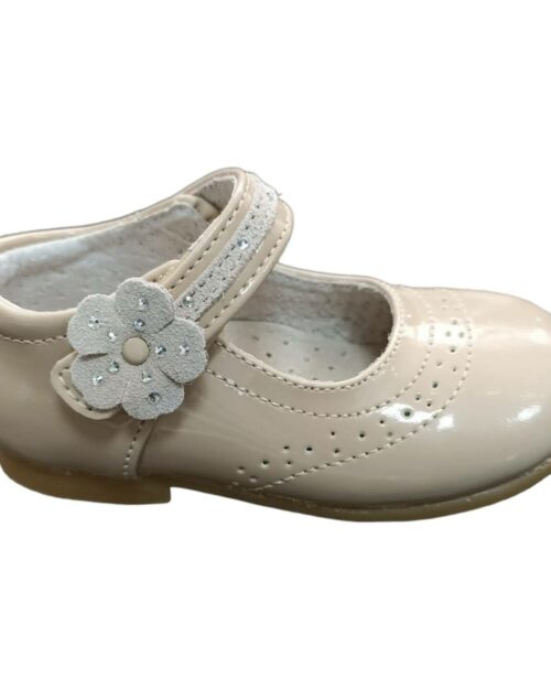 MERCEDITAS CHAROL FLOR BRILLITOS CAMEL