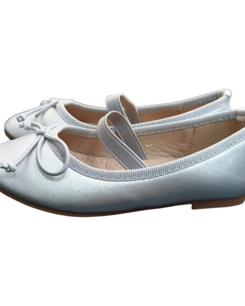 MANOLETINA LAZO INFANTIL PLATA