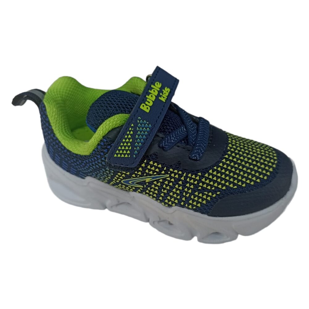 DEPORTIVA NIÑO RUNNING VERDE LUCES