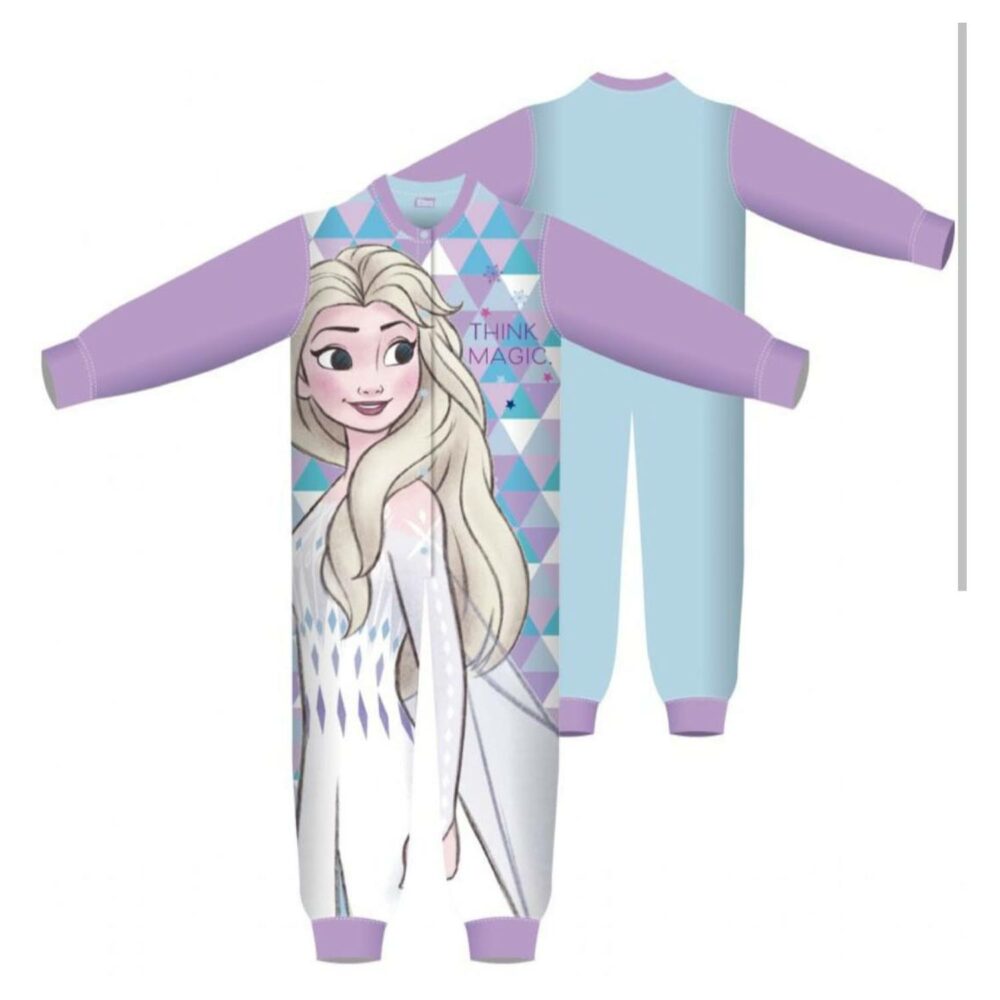 PIJAMA ENTERIZO CORALINA CREMALLERA FROZEN