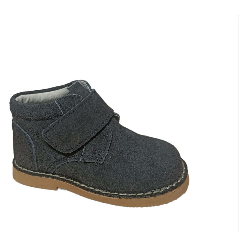 BOTITA SAFARI SERRATEX VELCRO MARINO