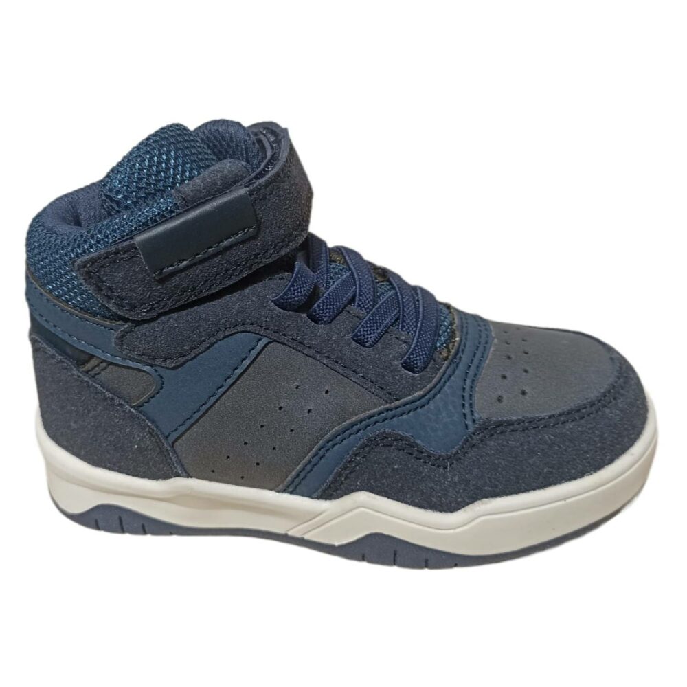 BOTITA NIÑO CORDON ELÁSTICO VELCRO AZUL