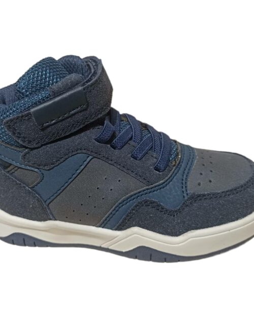 BOTITA NIÑO CORDON ELÁSTICO VELCRO AZUL