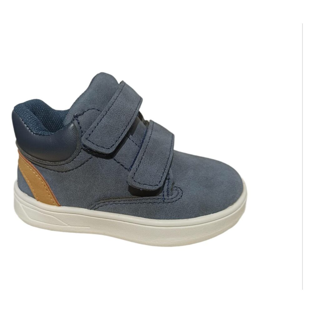 BOTITA NIÑO DOBLE VELCRO MARINO