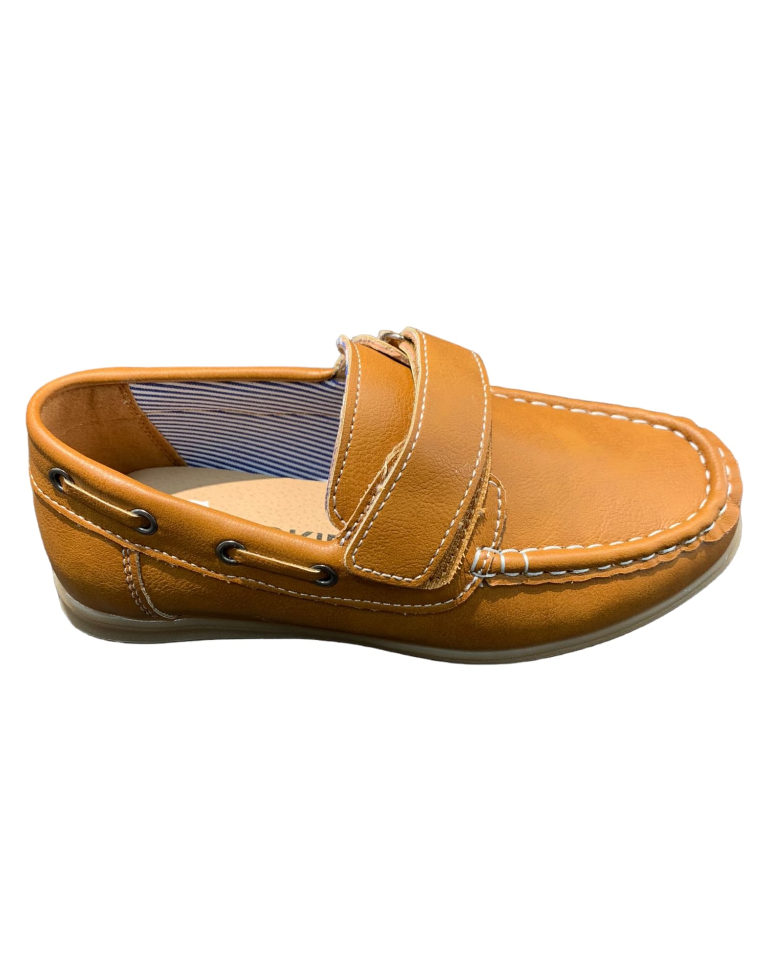 NAUTICO DE NIÑO CON VELCRO CAMEL