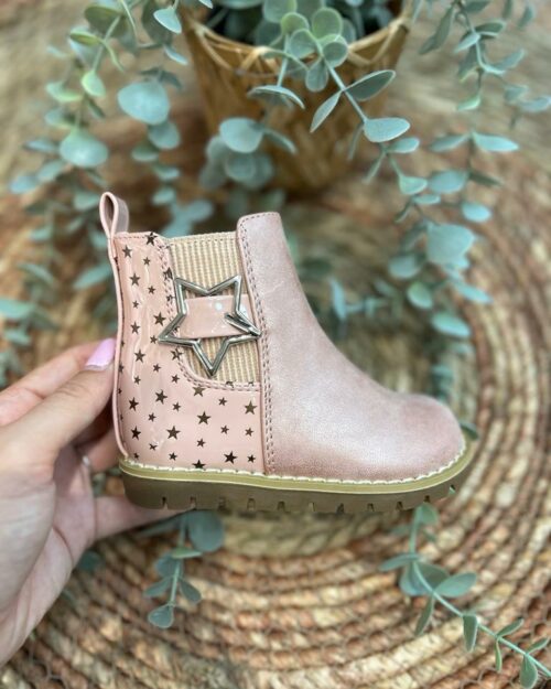 BOTA ESTRELLA NIÑA ROSA