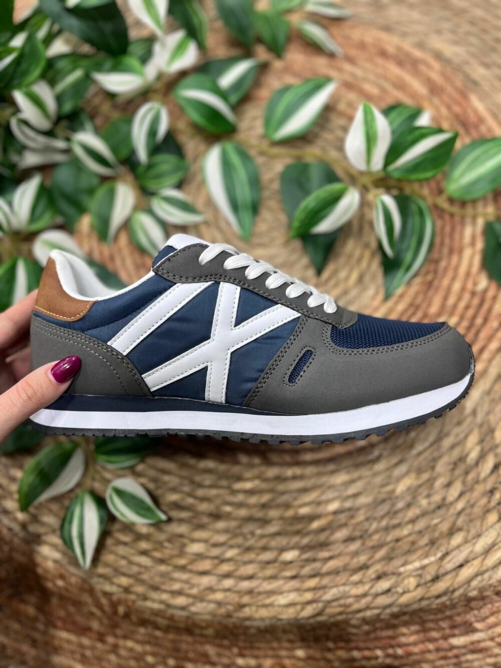 Deportiva caballero IX gris