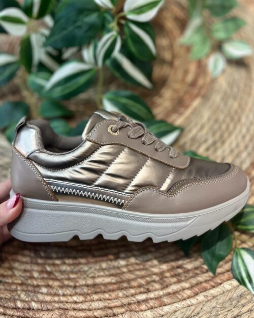 Deportiva de mujer khaki- LINA